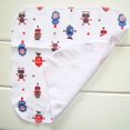 thumbnail image 4 of Fortune 8pcs Baby Facecloth Portable Square Various Pattern Stylish Soft Towel, 4 of 4