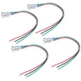 thumbnail image 3 of LED Indicator4 Ensembles Précâblés Ronds Double Couleur LED le Ds Frappant Apparence, 3 of 5