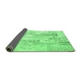 thumbnail image 2 of Ahgly Company Indoor Rectangle Abstract Emerald Green Contemporary Area Rugs, 8' x 10', 2 of 4