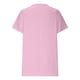 thumbnail image 5 of Fiudx Ofertas de La Semana Blusa Superior de Manga Corta con Cuello En V Regular Estampada a La Moda Sexy de Verano para Mujer, 5 of 6