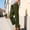 Army Green, variant on Women Trendy Pants Lounge Pants Ankle Women Fashion Solid Casual Trousers High Waist Pants Long Pants with Pockets Wine 2X