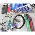 thumbnail image 5 of SafeRacks 24 x 48 Inch Garage Wall Shelf Two-Pack with Bike Tire Hooks, White, 5 of 7