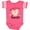 Football Pink and White, variant on Inktastic Pop Pop's Little Sweetie with Pink Heart Cookie Boys or Girls Baby Bodysuit
