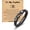 Nephew, variant on Gifts for New Dad Grandpa Uncle Bonus Son Grandson Brother Nephew Friends, Braided Leather Bracelet, Fathers Day Birthday Valentines Day Christmas Graduation Gifts for Men Boys