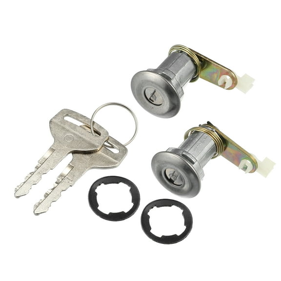 Unique Bargains 1 Set Door Lock Cylinder with Keys for Toyota Hilux LN30 RN30 40 43 36 41 Pickup 69051-89106-RH