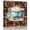 Brown, variant on Coffee Wall Art Painting on Canvas, Brown Teal Pastoral Vintage Art Canvas Art Home Prints Wall Art Framed Modern Artwork for Living Room Bedroom Wall Decor 8x8in