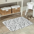 thumbnail image 5 of Kdxio Fish Bones,16" x 24", Non-Slip Front Door Mats,Outdoor Welcome Mat Washable, 5 of 9