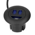 thumbnail image 3 of USB Charging Socket, Flush Mount Phone Charging Port Circuit  Waterproof Durable  For Home Electric Sofa Recliner Desk, 3 of 8