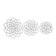 thumbnail image 2 of Fiudx Decoración del hogar Soporte para arreglos florales moderno y con forma de hierro Dispositivo auxiliar para arreglos florales con forma de hierro, 2 of 5