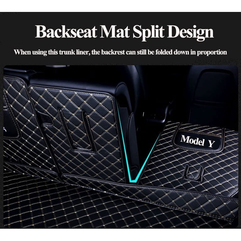 For Honda CRV 2023 2024 2025 TPE Floor Mats Trunk Mat Cargo Liner Cargo Mat Only Gas, All Weather Back Seat Cover LHD & RHD - 34