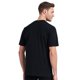 thumbnail image 3 of SCHIESSER Camiseta americana para hombres, paquete de 2 - 1/2 manga, camiseta interior, cuello redondo Negro S (Small), 3 of 3