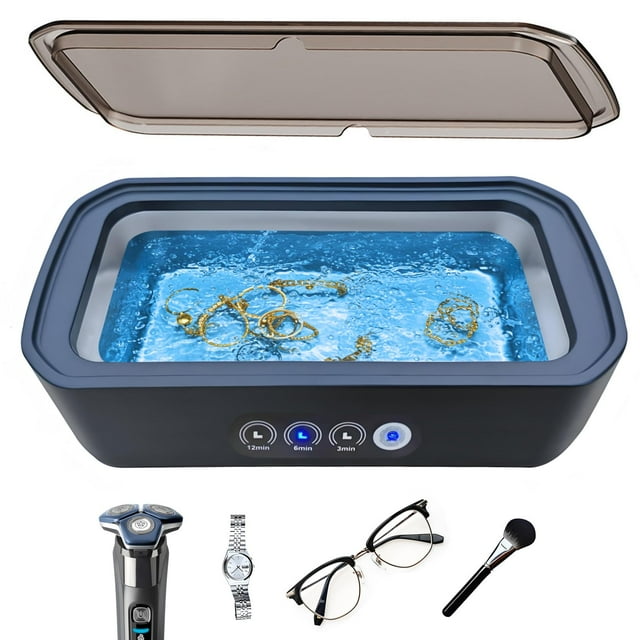 Limpiador ultrasónico EPOCHWIT VB81 650 ml para joyas, gafas