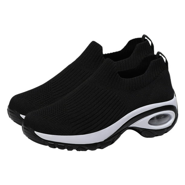 1 par zapatillas deportivas mujeres zapatos de cojín de aire hembra aptitud zapatillas de deporte zapatos casuales