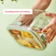 thumbnail image 3 of Cubitera con tapa sellada, asa y clip for hielo, bolsa de plástico for hielo, cubeta for bebidas, cubeta for hielo aislada for cena al aire libre, 3 of 7