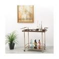 thumbnail image 4 of Scranton & Co Bar Cart in Bronze and Champagne, 4 of 4