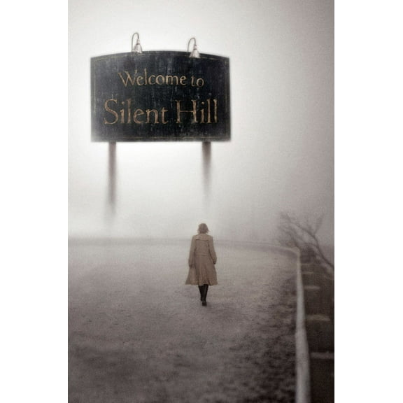 Silent Hill Movie Poster Mist/Ash 12x16 Print on Metal Sign 12in x 16in Square Adults Best Posters