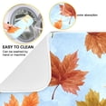 thumbnail image 2 of Dish Drying Mat Microfiber Kitchen Pad Large Counter Absorbent Dish Mats Drainer Rack 16"x18" Autumn Maple Leaves, 2 of 7