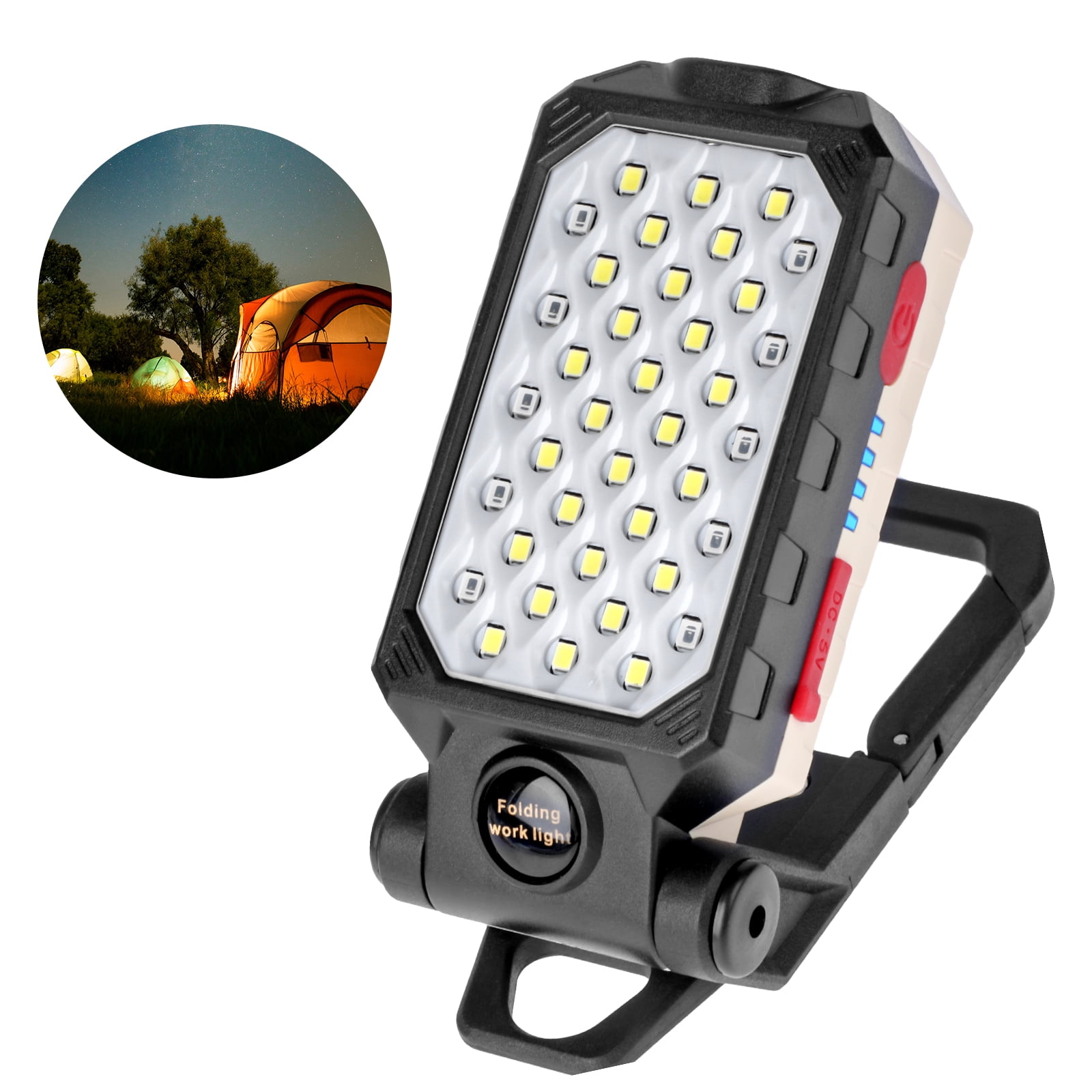 LED Work Light, TSV Rechargeable COB LED Repair Work