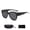 A, variant on Shoreside Polarized Fit-Over Sunglasses, Trendy Round Cat-Eye Sunglasses for Women & Men (K)