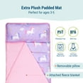 thumbnail image 2 of Wildkin Toddler Microfiber Nap Mat for Boys and Girls (Unicorn), 2 of 6