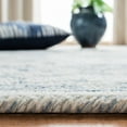 thumbnail image 2 of Safavieh Micro-Loop Leon Medallion Area Rug, Blue/Ivory, 5' x 5' Square, 2 of 8