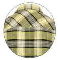 thumbnail image 5 of Gioberti Men 100% Cotton Western Flannel Plaid Shirt w/Snap-on Button, 5 of 6