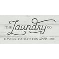 thumbnail image 2 of Lux + Me Designs 32x18 White Modern Wood Framed Museum Art Print Titled - The Laundry Company, 2 of 4