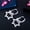Silver Plated White, variant on Multicolor Gold Color CZ Star Hoop Earrings for Women Korean Punk Party Jewelry