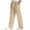 #H-Khaki, variant on Mens Textured Wide Leg Lounge Pants Elastic Drawstring Waist Soft Comfortable Casual Trousers,Size:2XL