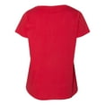 thumbnail image 4 of IWPF - Women's Plus Size V-neck T-Shirt - Soccer With Ball, 4 of 5