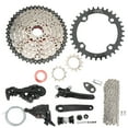 thumbnail image 3 of Kit de Cambio de Bicicleta Nikou con Volante de Inercia 46T Grupo de 8 Velocidades y Cadena, 3 of 15