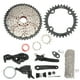 thumbnail image 3 of Kit de Cambio de Bicicleta Nikou con Volante de Inercia 46T Grupo de 8 Velocidades y Cadena, 3 of 15