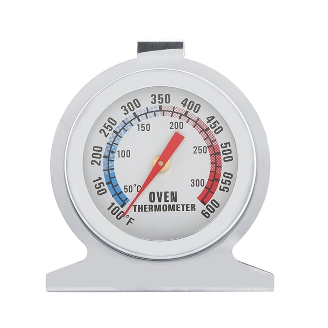 Termómetro de horno con dial, puntero de acero inoxidable Indicador de temperatura de carne y alimentos Termómetro de horno de acero inoxidable Lo mejor de la línea