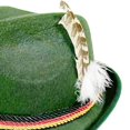 thumbnail image 3 of Byfri Felt Trilby Fedora Hat Jazz Style Oktoberfest Festival Hat for Men 24x12.5x28.5cm, 3 of 7
