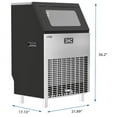 thumbnail image 4 of KoolMore 22 in. Air Cooled Undercounter Commercial Ice Maker, 265 lbs./24h., 4 of 12