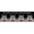 thumbnail image 2 of Curran Irish Coat of Arms Old Fashioned Tumblers - Set of 4, 2 of 2