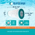 thumbnail image 3 of Hurricane Filters HF9450-01 Advanced Pool and Spa Cartridge Filter Replacement, 3 of 5