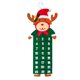 thumbnail image 1 of Calendario de Adviento de Navidad para niños y niñas, decoración de Papá Noel, muñeco de nieve, colgante reutilizable, estilo navideño, 2022, 1 of 4