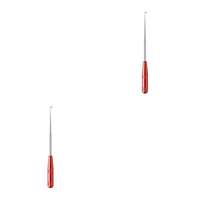 Extractor de anzuelo de pesca Garganta profunda Greeniant Rojo 2piezas