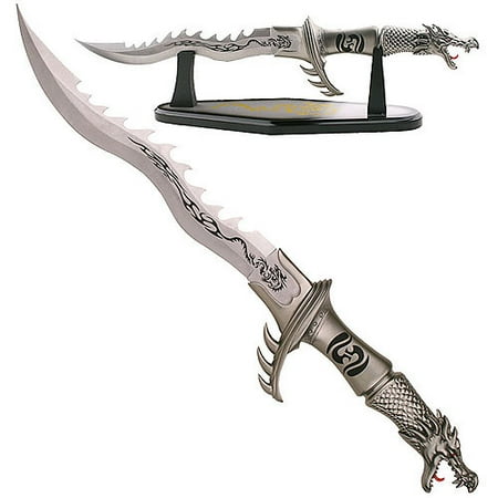 Poker 00-7X93 Fire Dragon Fantasy Knife