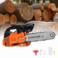 thumbnail image 2 of YNCE 12" Gas Chainsaw 25.4cc 2-Stroke Gas Powered Chainsaws, Cordless Chain Saw with Loop Handle for Wood Cutting and Tree Trimming, Low Emissions & Easy Maintenance, 2 of 8
