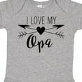 thumbnail image 4 of Inktastic I Love My Opa Heart and Arrows Boys or Girls Baby Bodysuit, 4 of 5
