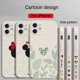 thumbnail image 3 of iPhone 12 Pro Max funda cuadrada de silicona a prueba de golpes funda protectora Disney Mickey Minnie caso iPhone 6 6s Plus X Xs Max XR 7 8 Plus SE 2020 suave TPU funda, 3 of 4