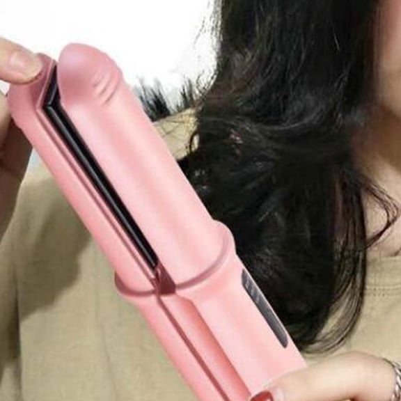VERDANVERSE Hair Straightener and Curler 1Pc with Adjustable Temperature for Salon and Home Styling