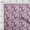 thumbnail image 2 of oneOone Velvet Purple Fabric Asian Chinese Floral Fabric For Sewing Printed Craft Fabric By The Yard 58 Inch Wide, 2 of 4