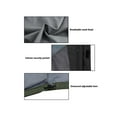 thumbnail image 3 of Little Donkey Andy Men's Waterproof Rain Jacket Outdoor Rain Shell Coat for Hiking,Golf,Travel black/Army Green S, 3 of 7