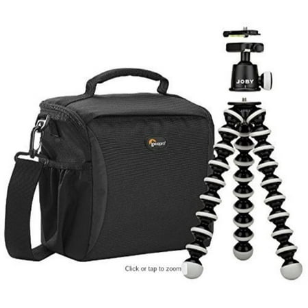 Lowepro/Joby - Format 160 Camera Bag & GorillaPod SLR-Zoom Tripod and ballhead -