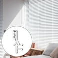 thumbnail image 6 of Valance Mounting Clips Clear Invisible Channel Valance Clips for Horizontal Wood Blinds Retainer Holers 24/72Pcs, 6 of 7