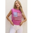 thumbnail image 1 of FOLUNSI Knit Bonbon Vest: Flag Pride - Sizes S-2XL, 1 of 8