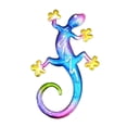 thumbnail image 2 of Travelwant Metal Gecko Wall Art, Lizard Wall Decor, Garden Wall Decor Sculpture Hang,Metal Hanging Wall Art Sculpture for Indoor Outdoor Home Bedroom Living Room, 2 of 7